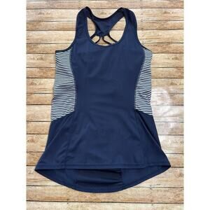 Kyodan Navy Athletic Workout Top Size Small
